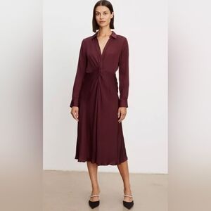 Velvet By Graham & Spencer Bettie Santin Dress M
